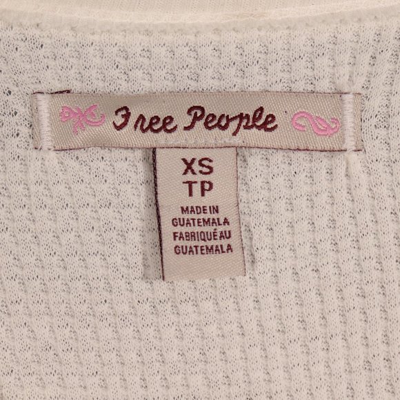 NWT Free People X Revolve Santa Clara Thermal in Alabaster - Picture 8 of 16